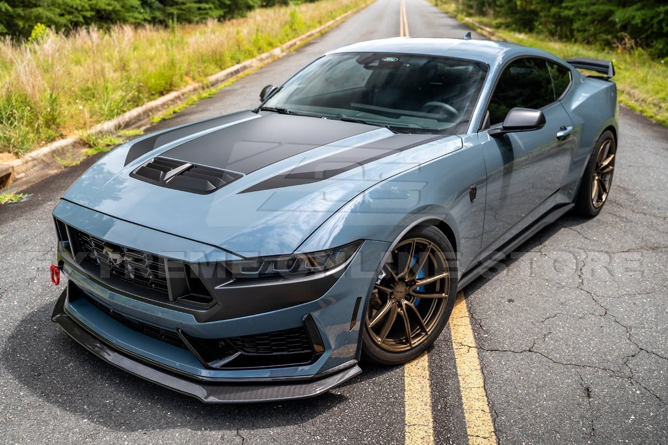 2024+ Mustang S650 Dark Horse Carbon Fiber Front Splitter - Image 2