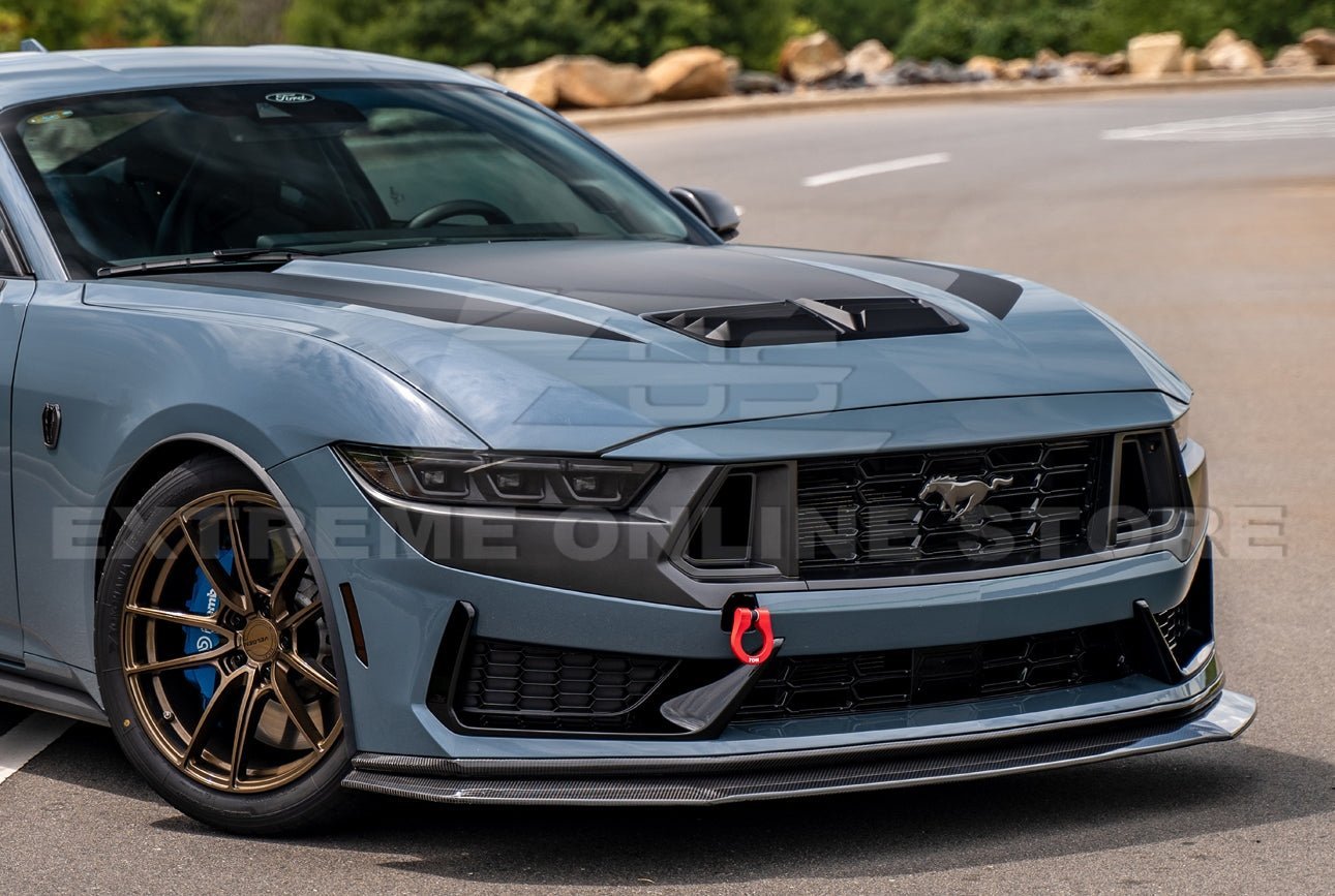 2024+ Mustang S650 Dark Horse Carbon Fiber Front Splitter - Image 3