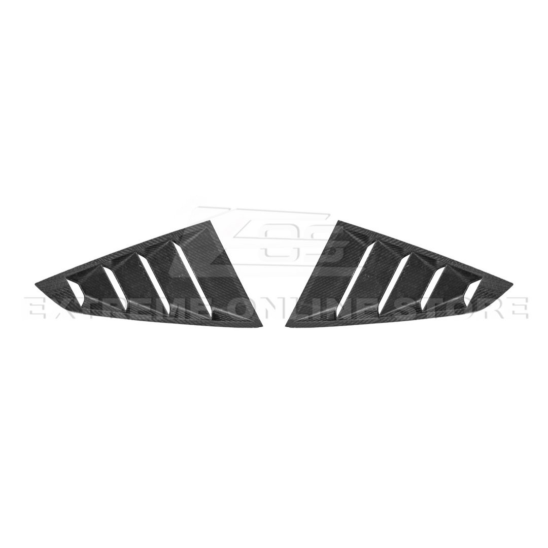 2024+ Mustang S650 Carbon Fiber Side Quarter Window Louvers - Image 7