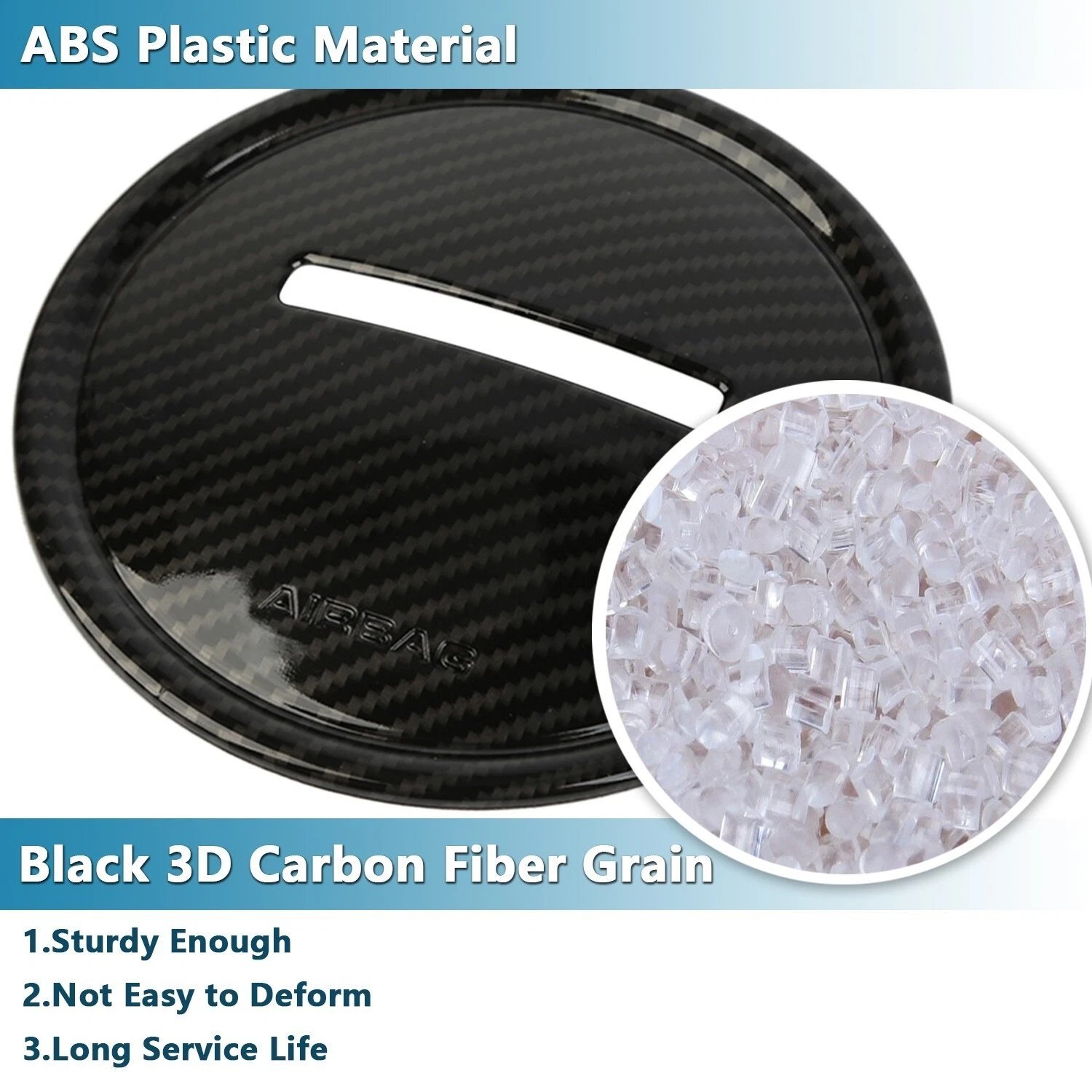 2016 – 24 Camaro Hydro-Dipped Carbon Fiber Full Center Steering Cover - Image 5