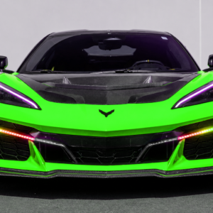 C8 Corvette Z06 RGB Flow LED DRL Light Bar Bezels | Carbon Flash / Carbon Fiber