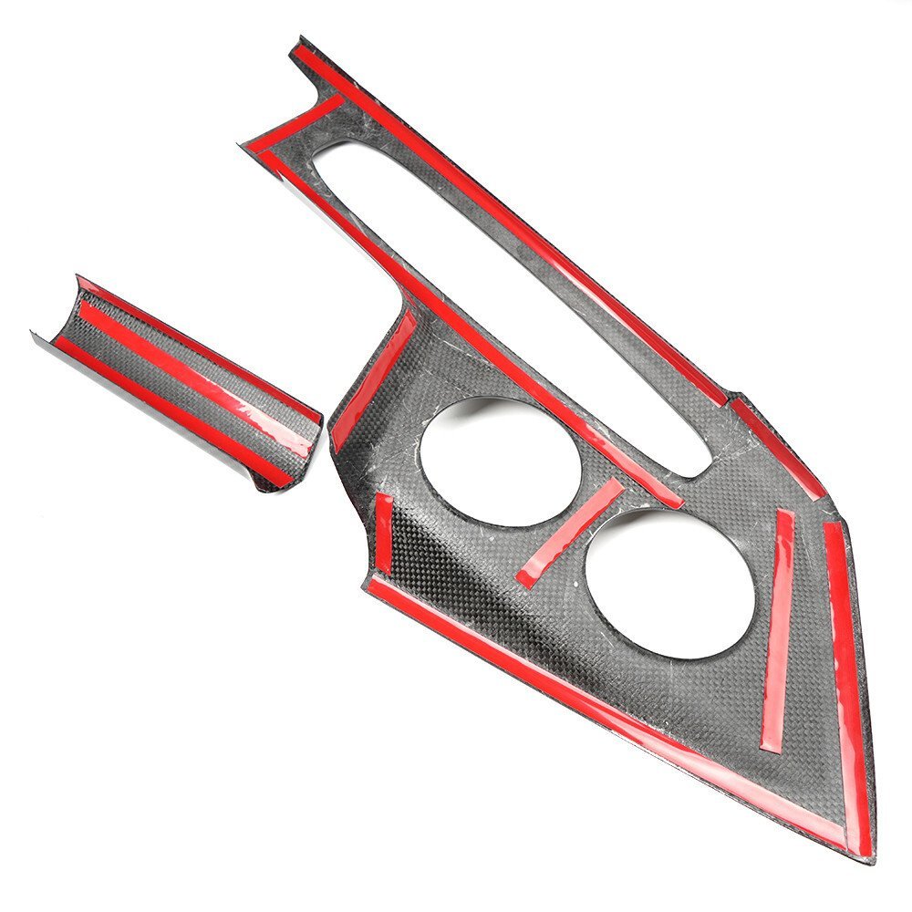 2026+ C8 Corvette Carbon Fiber Center Console Trim Cover Kit - Image 7