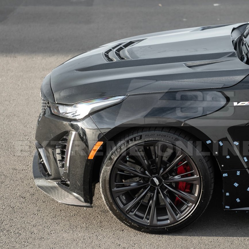 2022 – 24 Cadillac CT5-V Blackwing Front Splitter Lip - Image 9