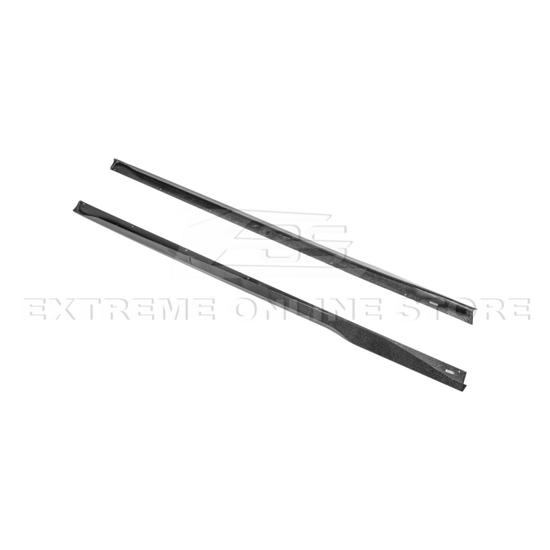 2024+ Mustang S650 Carbon Fiber Add-On Side Skirts Extensions - Image 13