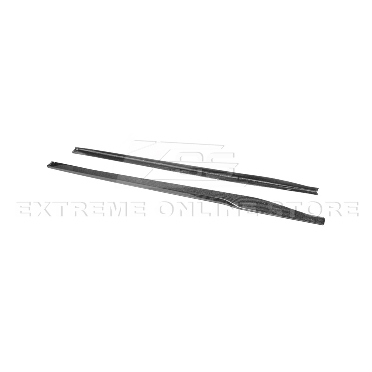 2024+ Mustang S650 Carbon Fiber Add-On Side Skirts Extensions - Image 14