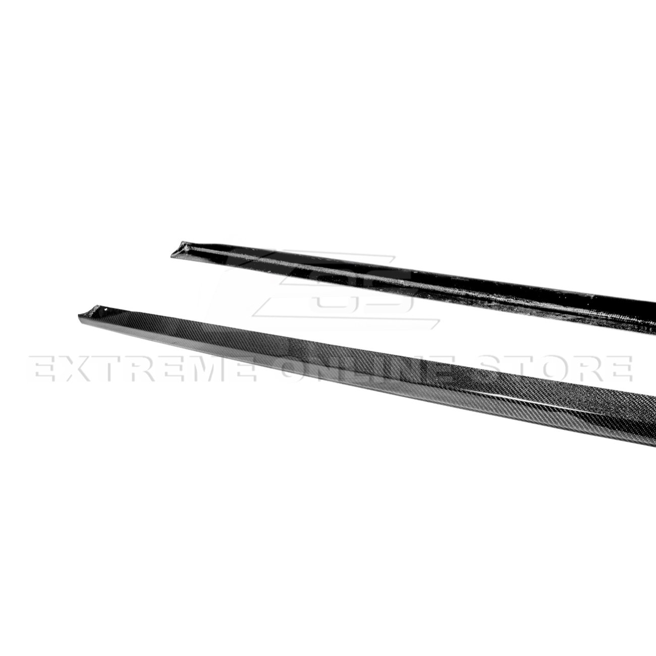 2024+ Mustang S650 Carbon Fiber Add-On Side Skirts Extensions - Image 17