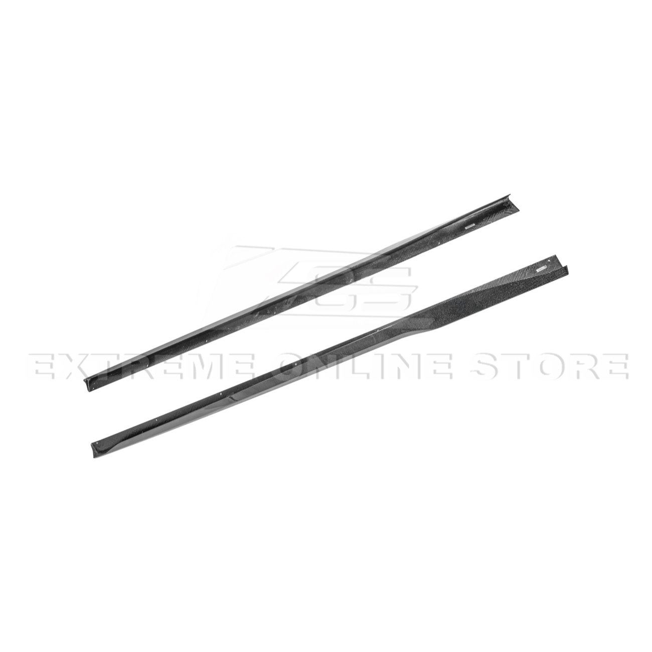 2024+ Mustang S650 Carbon Fiber Add-On Side Skirts Extensions - Image 15