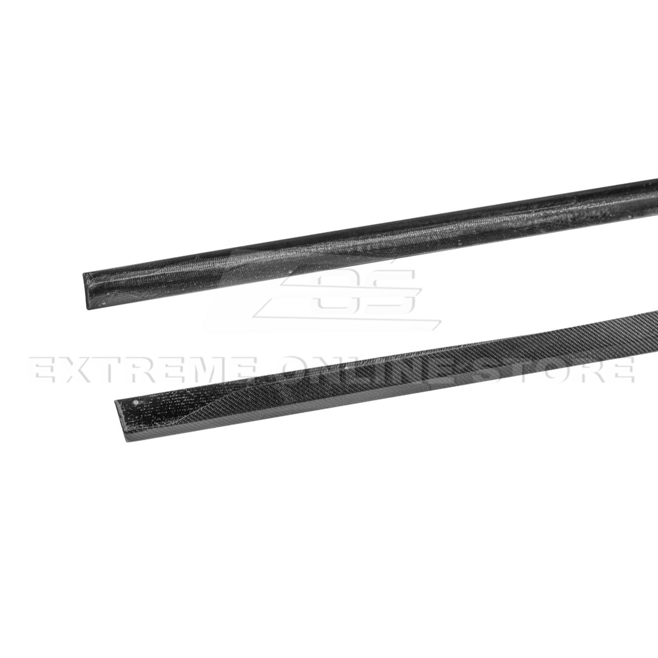 2024+ Mustang S650 Carbon Fiber Add-On Side Skirts Extensions - Image 16