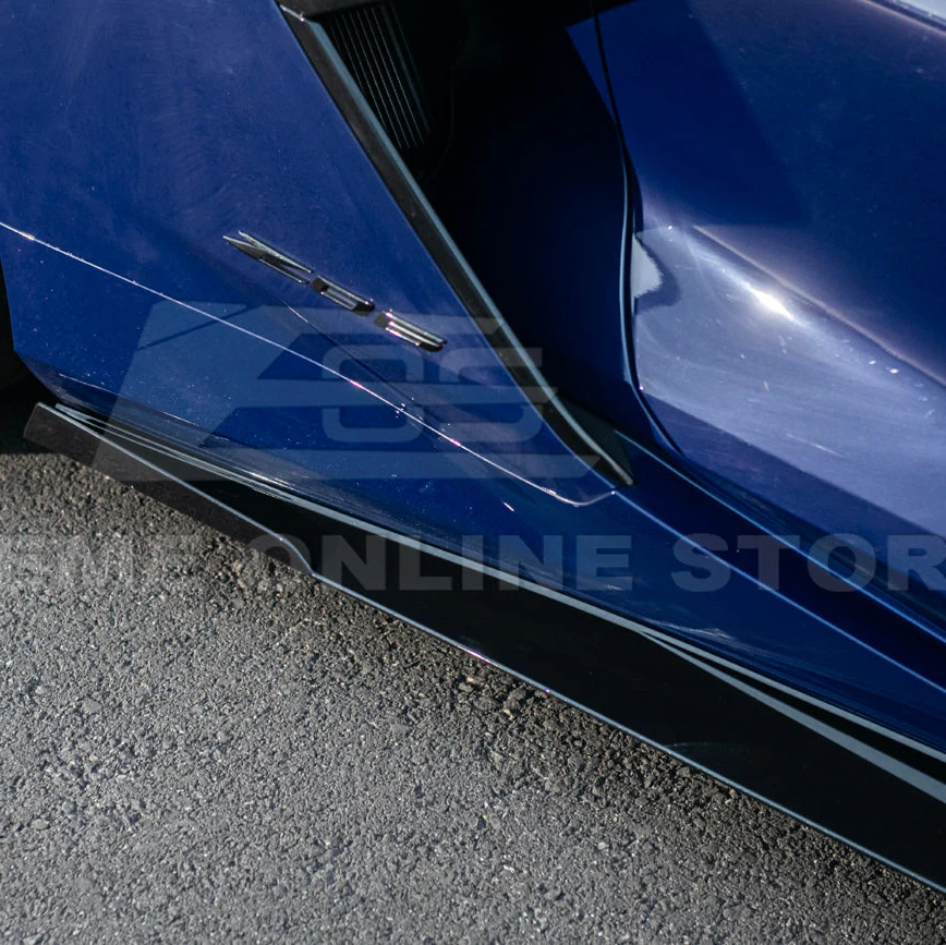 C8 Corvette Z06 / E-Ray / ZR1 Carbon Fiber Performance Side Skirts - Image 9