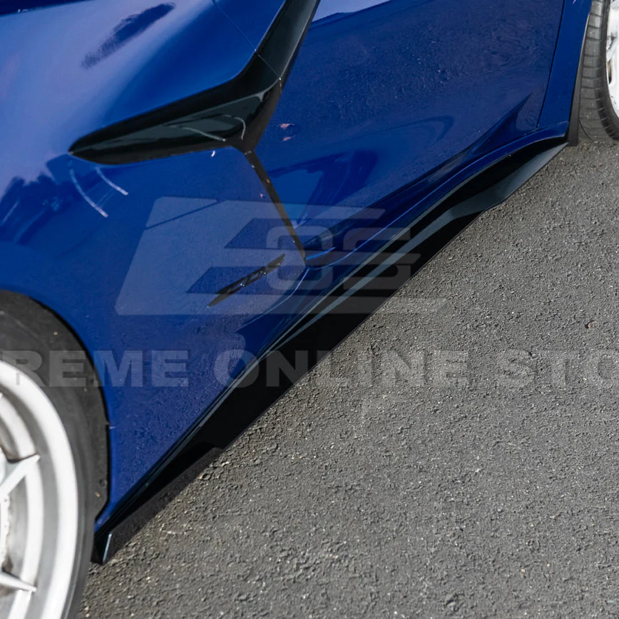 C8 Corvette Z06 / E-Ray / ZR1 Carbon Fiber Performance Side Skirts - Image 13