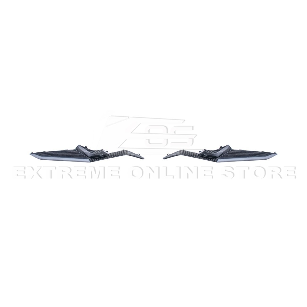 C8 Corvette Z06 RGB Flow LED DRL Light Bar Bezels | Carbon Flash / Carbon Fiber - Image 9