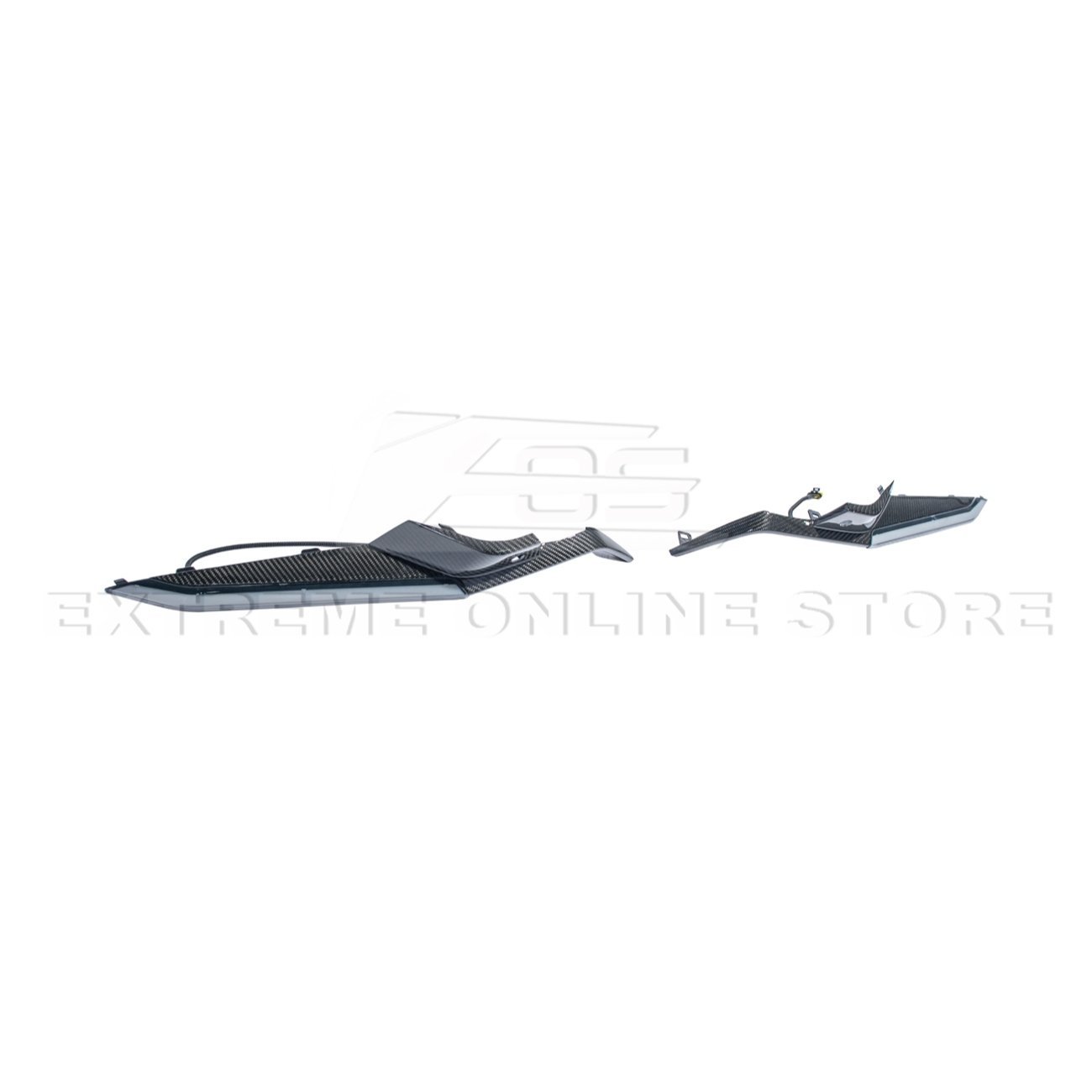 C8 Corvette Z06 RGB Flow LED DRL Light Bar Bezels | Carbon Flash / Carbon Fiber - Image 7