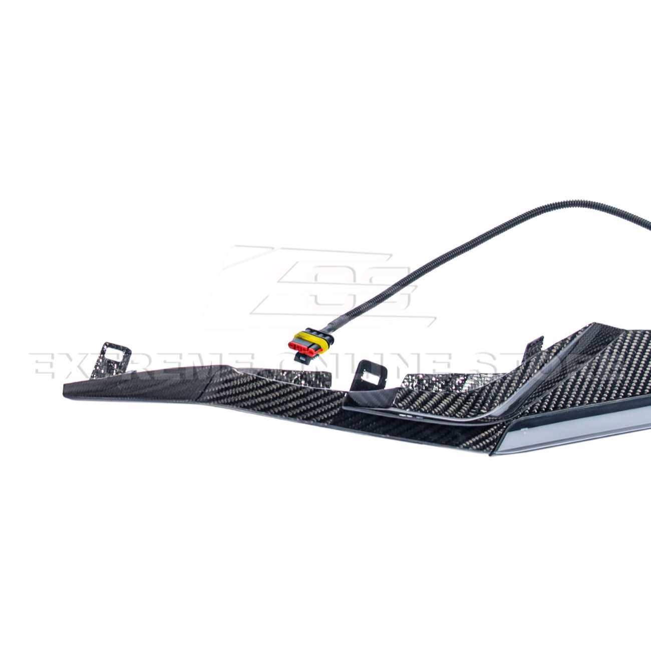 C8 Corvette Z06 RGB Flow LED DRL Light Bar Bezels | Carbon Flash / Carbon Fiber - Image 4