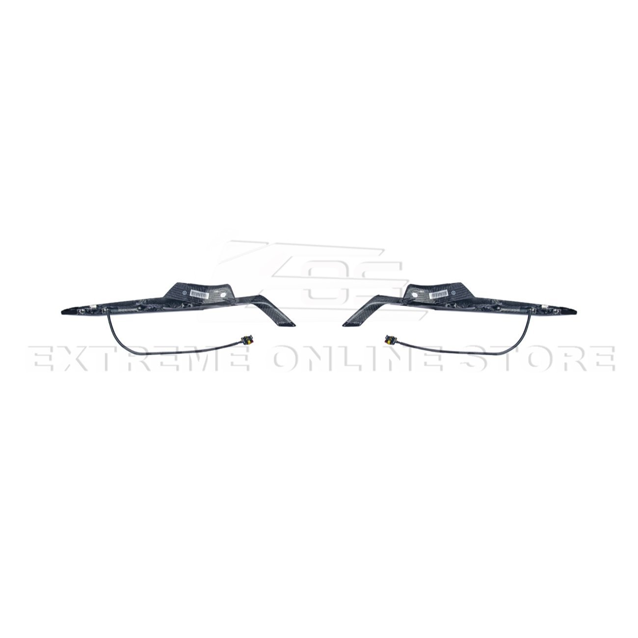 C8 Corvette Z06 RGB Flow LED DRL Light Bar Bezels | Carbon Flash / Carbon Fiber - Image 10
