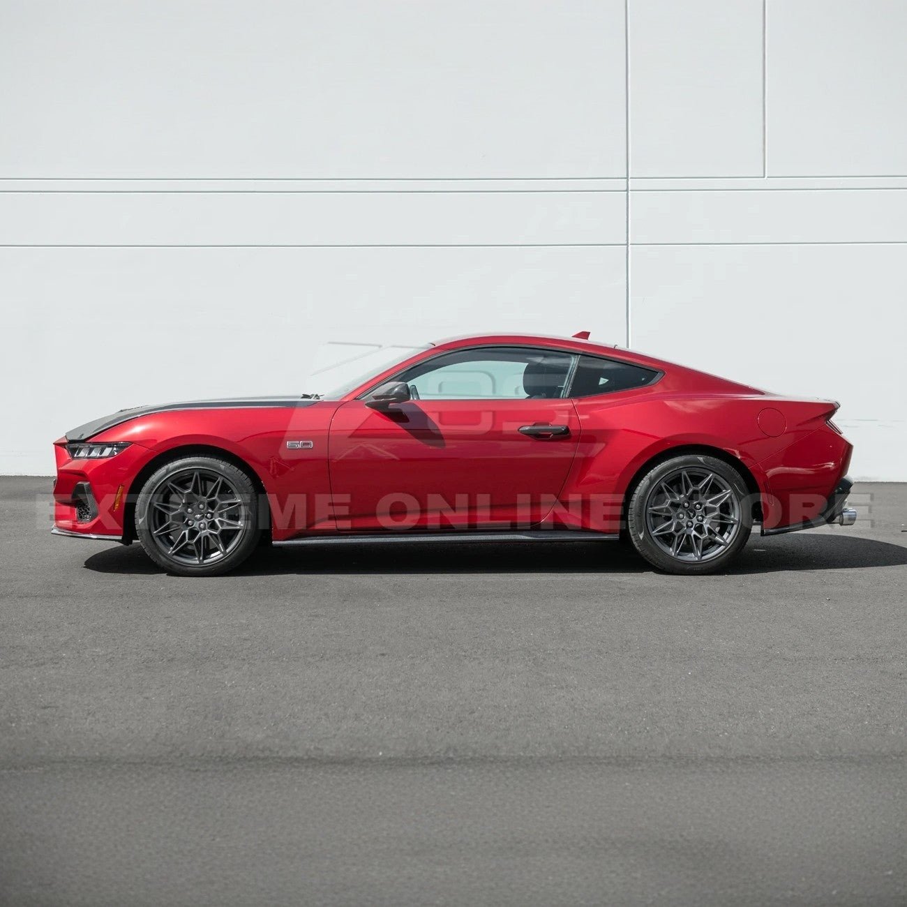 2024+ Mustang S650 Carbon Fiber Add-On Side Skirts Extensions - Image 4