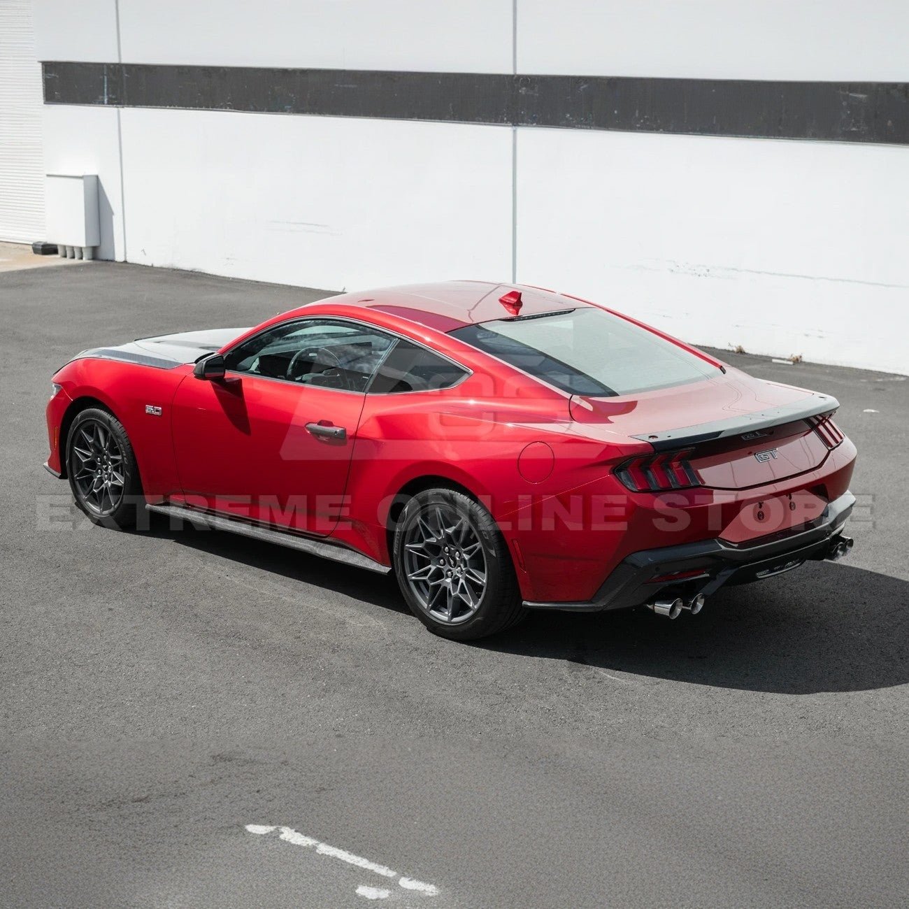2024+ Mustang S650 Carbon Fiber Add-On Side Skirts Extensions - Image 7
