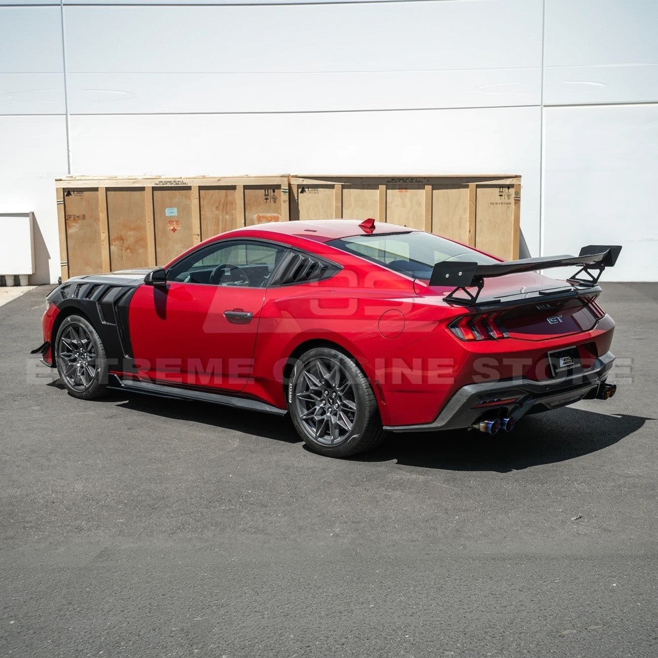 2024+ Mustang S650 Carbon Fiber Side Quarter Window Louvers - Image 10
