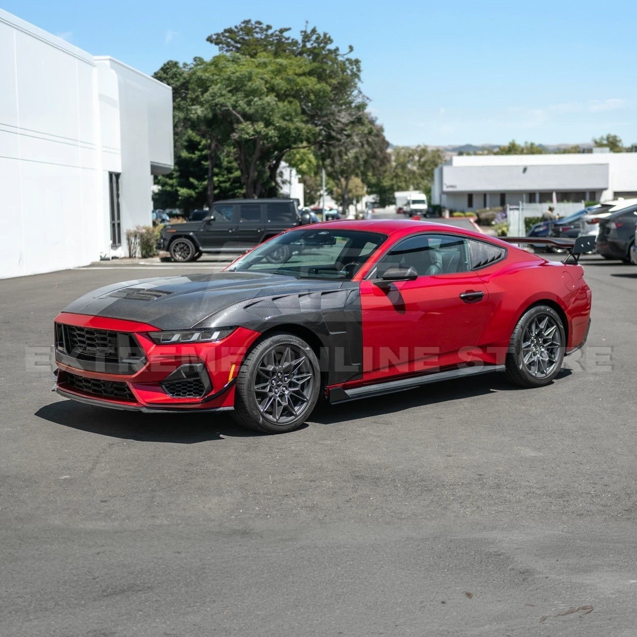 2024+ Mustang S650 Carbon Fiber Side Quarter Window Louvers - Image 14