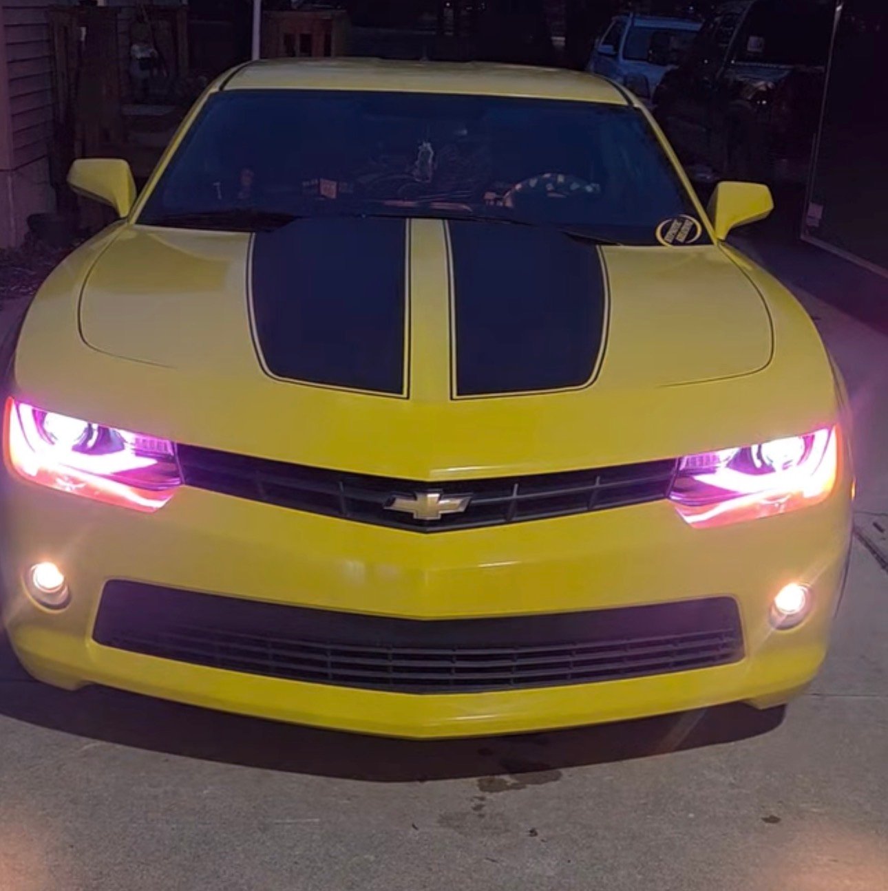 2010 – 13 Camaro Prebuilt RGB Flow Facelift Headlights - Image 3
