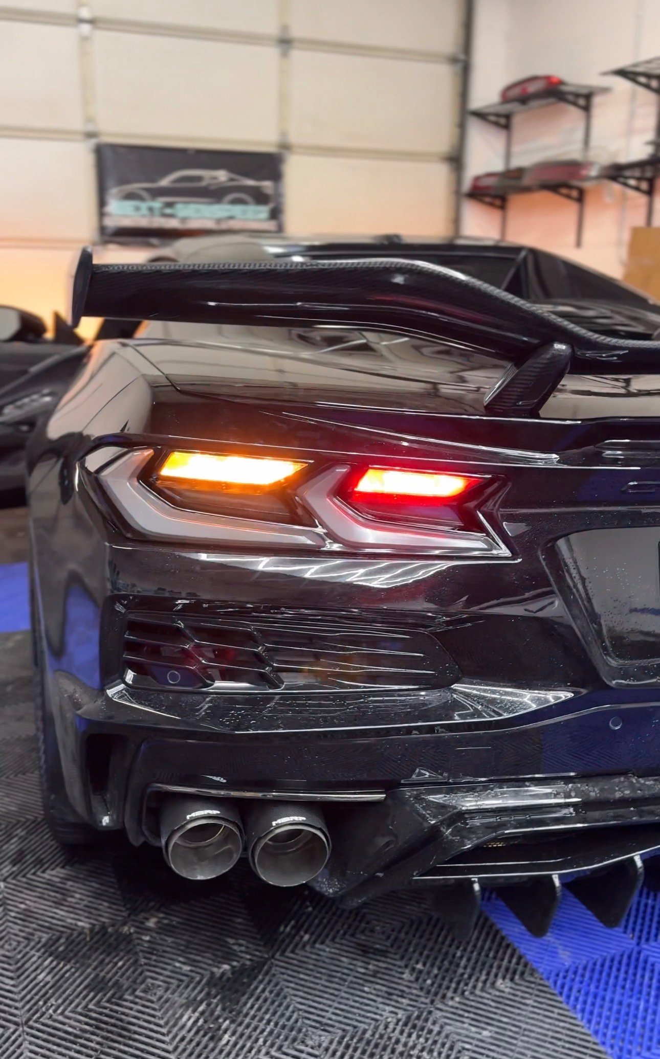C8 Corvette Smoked Euro LED Tail Lights - Image 8