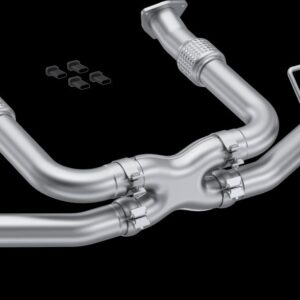 C8 Corvette MBRP Stingray 3″ Quad Split Rear Outlet Cat-Back Exhaust – Carbon Tips
