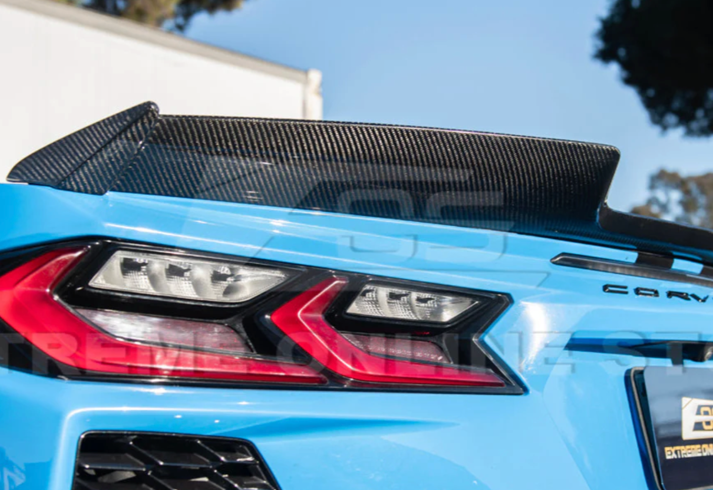 C8 Corvette Z06 Rear Spoiler for Stingray - Image 6