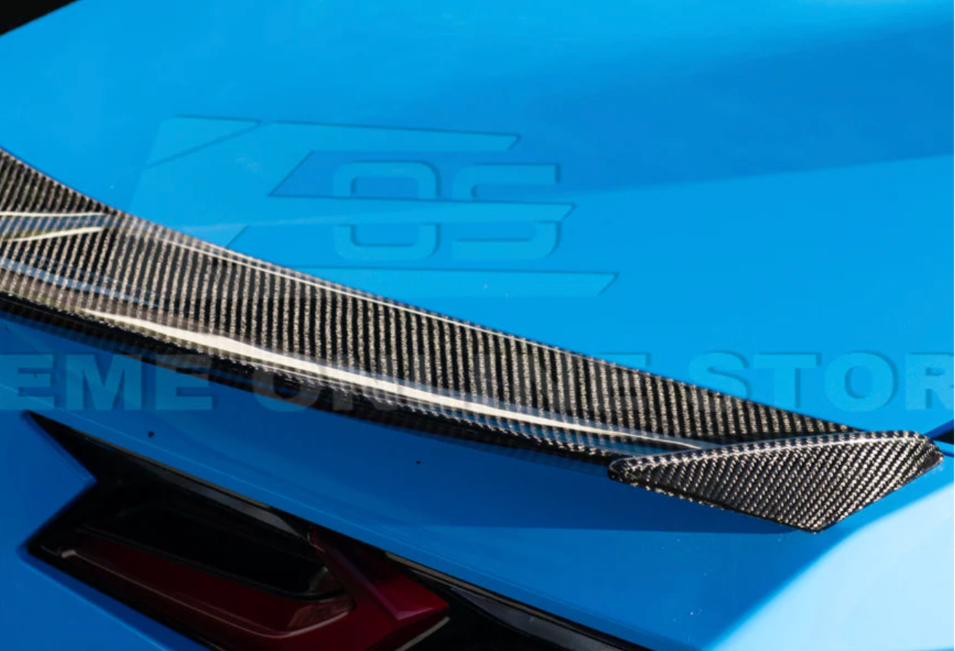 C8 Corvette Z06 Rear Spoiler for Stingray - Image 10