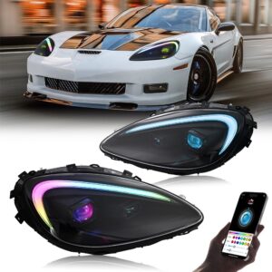 2005 – 13 Corvette C6 RGB LED Headlights