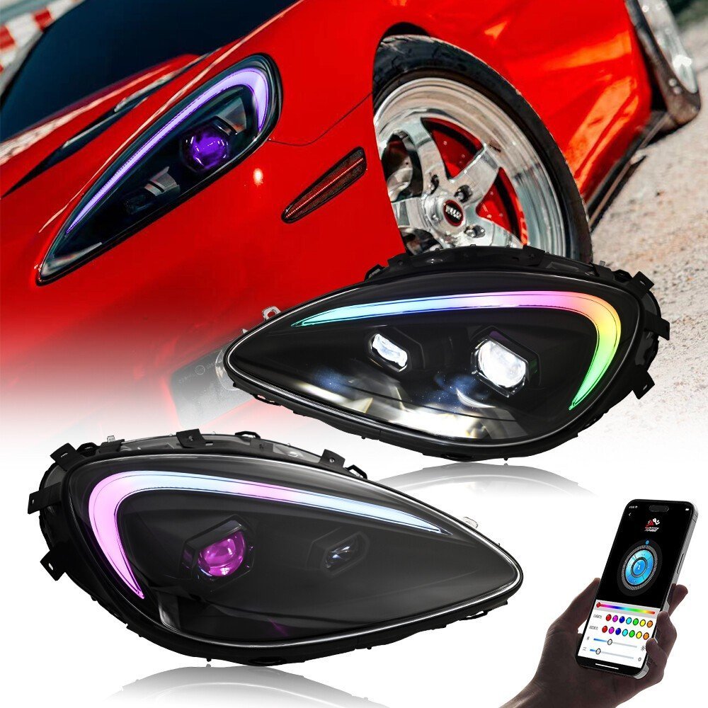 2005 – 13 Corvette C6 RGB LED Headlights - Image 9
